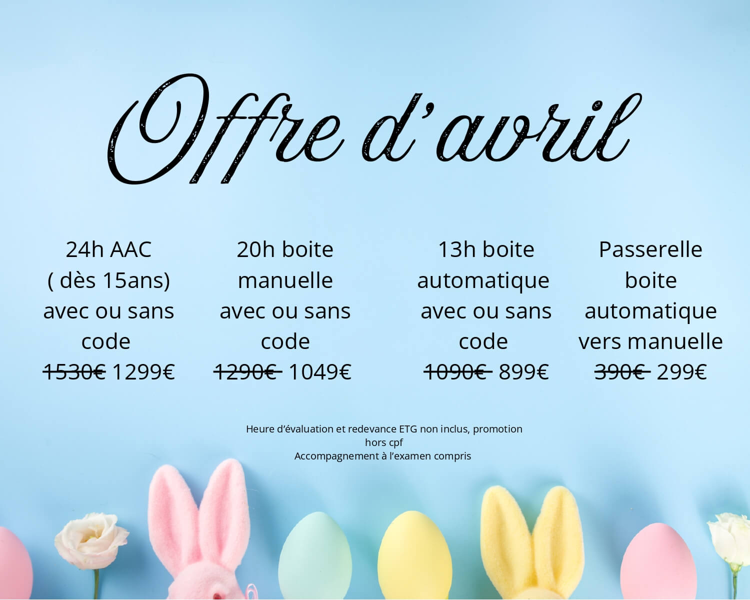 Offre Permis Avril 2025