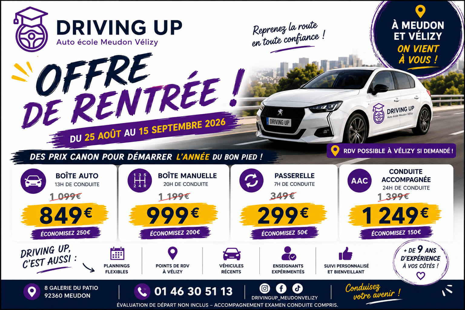 offre septembre 2026